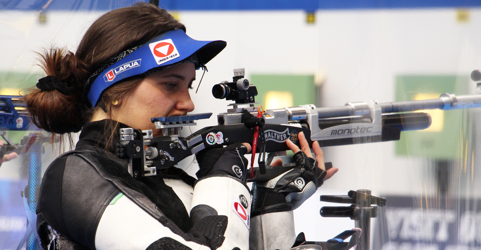 Rebecca Köck im EM-Luftgewehrbewerb der Frauen © Margit Melmer, ÖSB