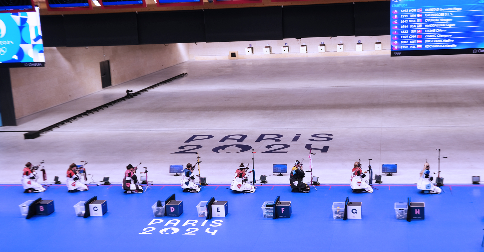 Nadine Ungerank schießt in Châteauroux mit der Weltklasse im KK-Dreistellungsatch mit © ÖSB