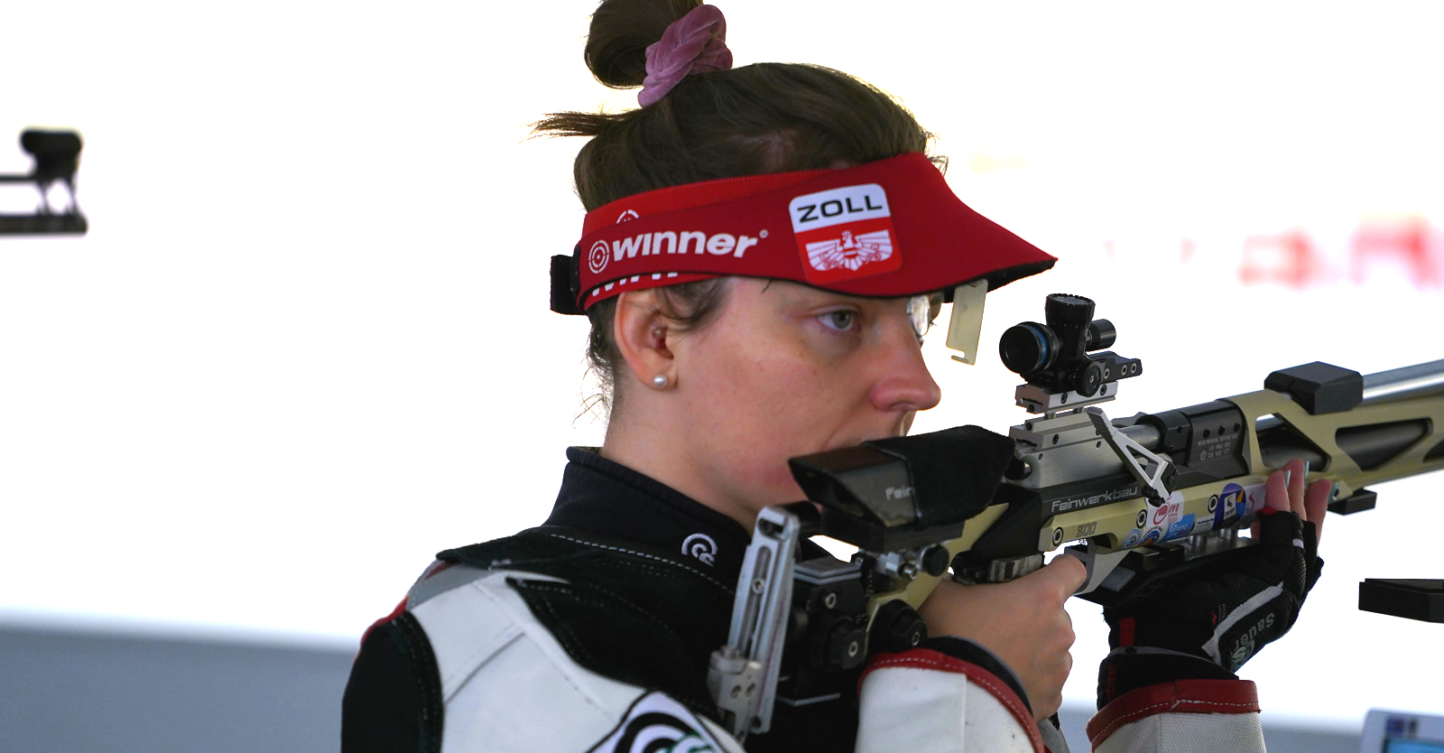 Österreichs TopschützInnen sind zum Saisonstart gut drauf: Olivia Hofmann (Foto) und Rebecca Köck gewannen beim Grand Prix of Tyrol jeweils mit neuem Österr. Finalrekord © Christian Kramer