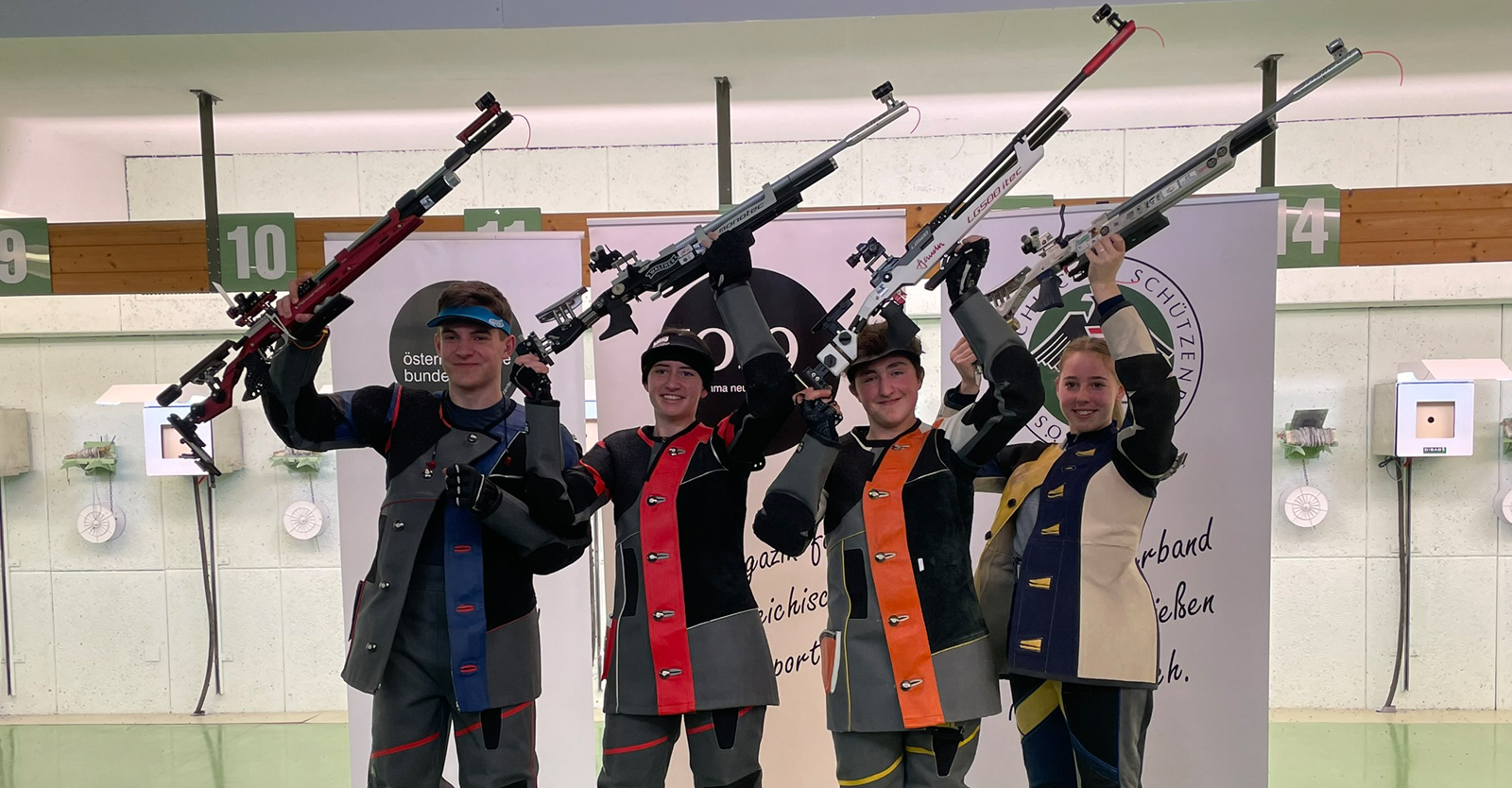 Kärnten 1 ist Luftgewehr-JungschützInnen-Regionssieger der Region MItte/Süd © Manfred Kopitar