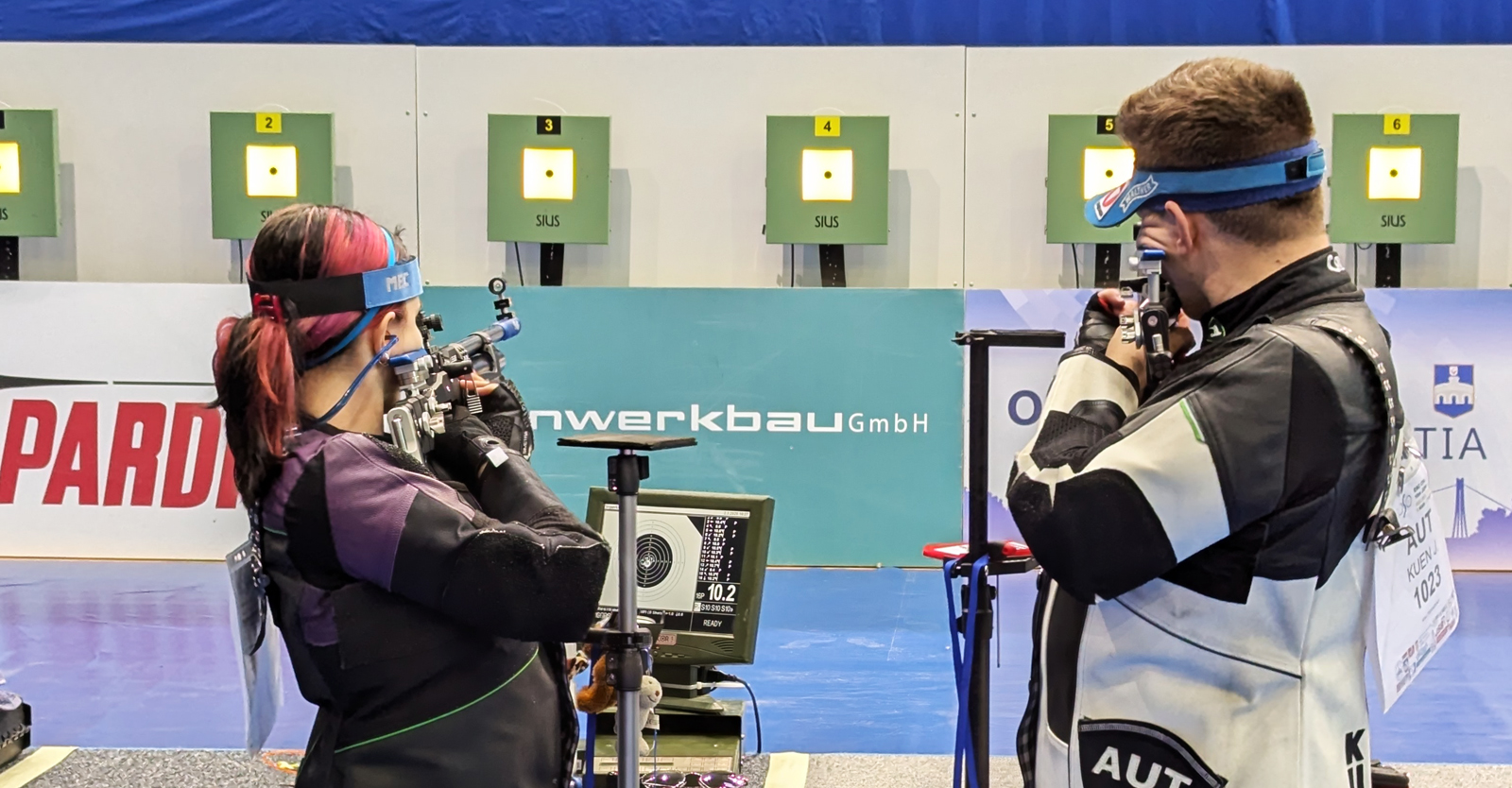 Mia Grosch und Johannes Kuen © Franz Roth, ÖSB